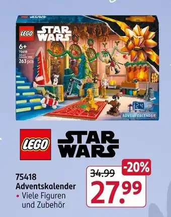 Rossmann Lego star wars adventskalender Angebot