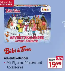Rossmann Bibi & tina adventskalender Angebot