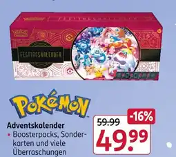 Rossmann Pokémon adventskalender Angebot
