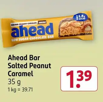 Rossmann Ahead ahead bar salted peanut caramel Angebot