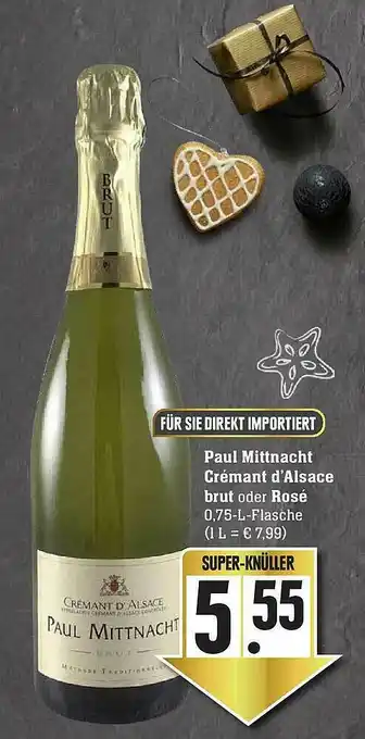 Marktkauf Paul Mittnacht Crémant D'alsace Brut Oder Rosé Angebot