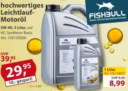 Sonderpreis Baumarkt FISHBULL hochwertiges Leichtlauf Motoröl Angebot