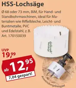 Sonderpreis Baumarkt HSS-Lochsäge Angebot