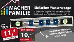 Sonderpreis Baumarkt Elektriker-Wasserwaage Angebot
