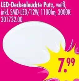 Möbel Boss LED-Deckenleuchte Putz Angebot