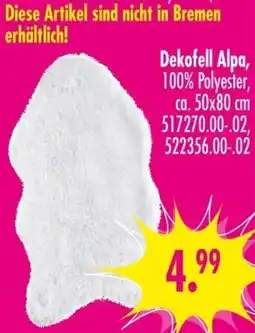 Möbel Boss Dekofell Alpa Angebot