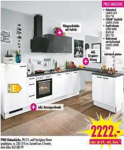 Möbel Boss PINO Einbauküche Angebot