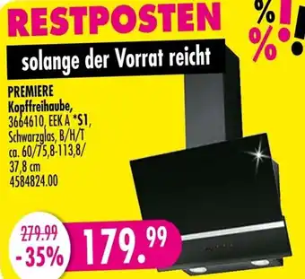 Möbel Boss PREMIERE Kopffreihaube Angebot