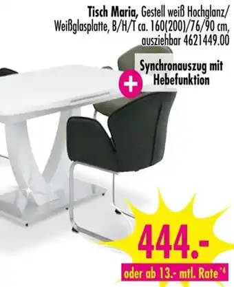 Möbel Boss Tisch Maria Angebot