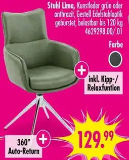 Möbel Boss Stuhl Lima Angebot