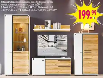 Möbel Boss Wohnwand Salinas Angebot