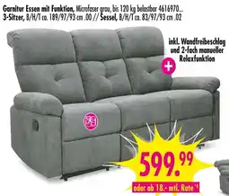 Möbel Boss Garnitur Essen mit Funktion, 3-Sitzer Angebot