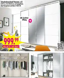Möbel Boss Schwebetürenschrank Panorama Angebot