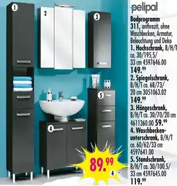 Möbel Boss Pelipal Badprogramm 311 Angebot