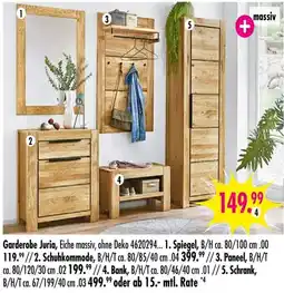 Möbel Boss Garderobe Juria Angebot