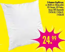 Möbel Boss 3-Kammer-Kopfkissen Angebot