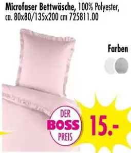 Möbel Boss Microfaser Bettwäsche Angebot