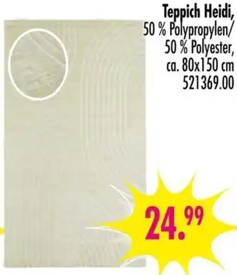 Möbel Boss Teppich Heidi Angebot