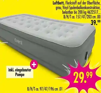 Möbel Boss Luftbett Angebot