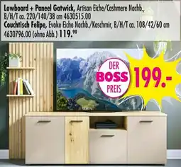 Möbel Boss Lowboard+ Paneel Gatwick Angebot