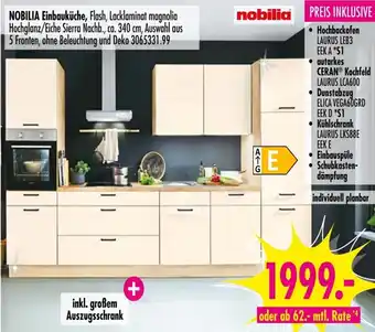 Möbel Boss NOBILIA Einbauküche Angebot