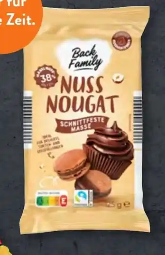 Aldi Süd Back Family Nuss Nougat Angebot