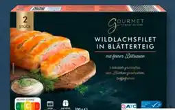 Aldi Süd Gourmet Finest Cuisine Wildlachsfilet im Blätterteig Angebot