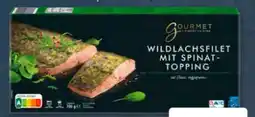 Aldi Süd Gourmet Finest Cuisine Wildlachsfilet mit Topping Angebot