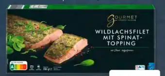 Aldi Süd Gourmet Finest Cuisine Wildlachsfilet mit Topping Angebot