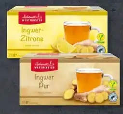 Aldi Süd Westminster Tea Ingwertee Angebot