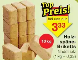 Wiglo Wunderland Holzspäne- Briketts Angebot