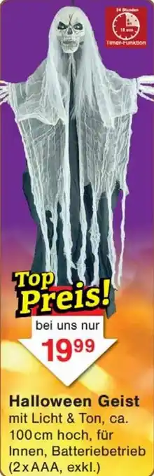 Wiglo Wunderland Halloween Geist Angebot