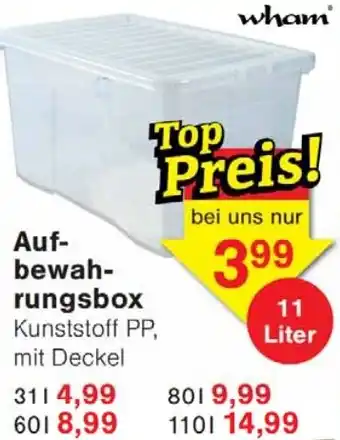 Wiglo Wunderland Wham Aufbewahrungsbox Angebot