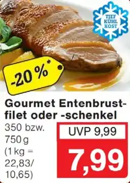 Wiglo Wunderland Gourmet Entenbrust- filet oder -schenkel Angebot