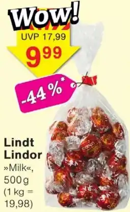 Wiglo Wunderland Lindt Lindor Angebot
