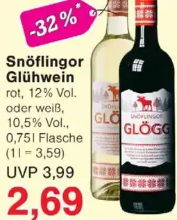 Wiglo Wunderland Snöflingor Glühwein Angebot