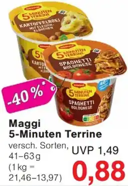 Wiglo Wunderland Maggi 5-Minuten Terrine Angebot
