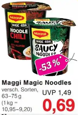 Wiglo Wunderland Maggi Magic Noodles Angebot
