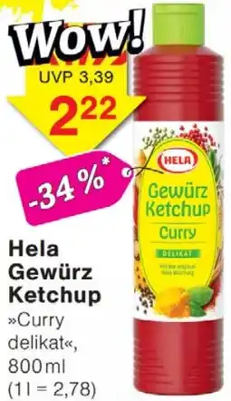 Wiglo Wunderland Hela Gewürz Ketchup Angebot