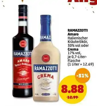 PENNY Ramazzotti Amaro Oder Crema Angebot