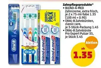 PENNY Zahnpflegeprodukte Blend-a-med Angebot