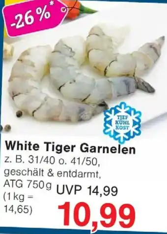 Wiglo Wunderland White Tiger Garnelen Angebot