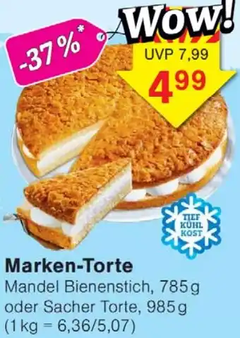 Wiglo Wunderland Marken-Torte Angebot