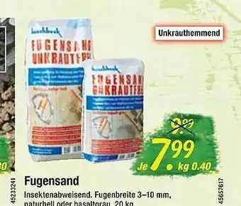 Floraland Fugensand Angebot