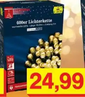 Wiglo Wunderland 600er Lichterkette Angebot