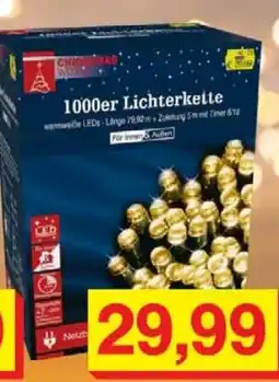 Wiglo Wunderland 1000er Lichterkette Angebot