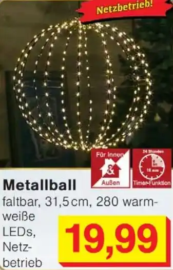 Wiglo Wunderland Metallball Angebot