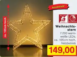 Wiglo Wunderland Weihnachtsstern Angebot