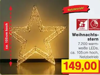 Wiglo Wunderland Weihnachtsstern Angebot