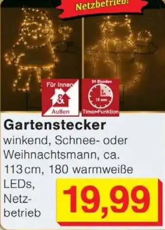 Wiglo Wunderland Gartenstecker Angebot